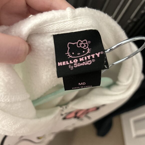 Hello Kitty Hot Topic oversized cat ear hoodie - Picture 4 of 4